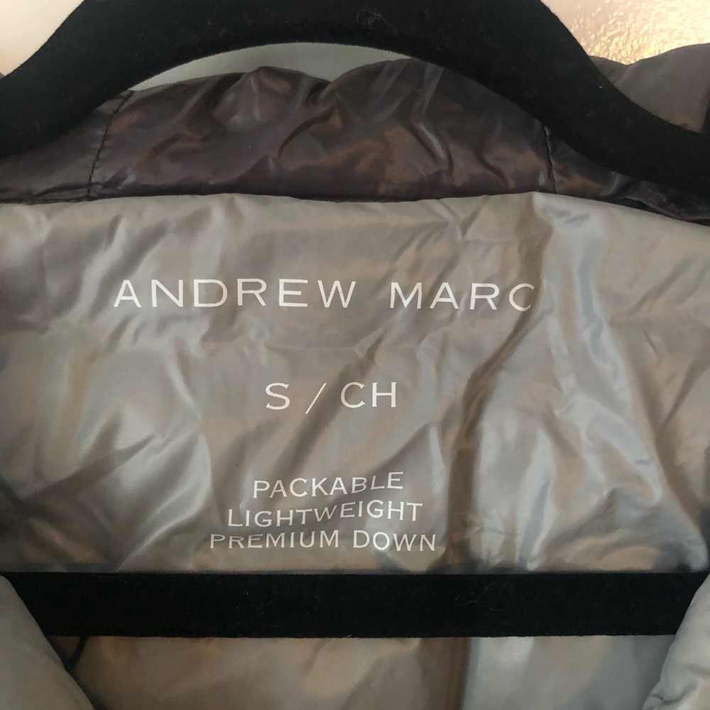 Andrew Marc Packable Lightweight Small Premium Do… - image 2